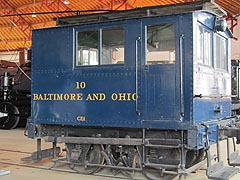 [photo, Baltimore & Ohio Railroad Museum, 
901 West Pratt St. (at Poppleton St.), Baltimore, Maryland]