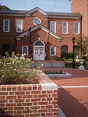 [photo, Miller Senate Office Building, 11 Bladen St., Annapolis, Maryland]