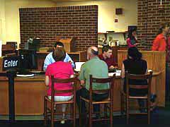 [photo, Circulation Desk, State Archives, Annapolis, Maryland]