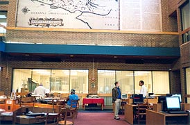 [photo, Search Room, State Archives, 350 Rowe Blvd., Annapolis, Maryland]