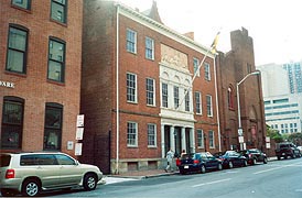 [photo, Peale Museum and Kurt L. Schmoke Conference Center, 225 North Holliday St., Baltimore, Maryland]