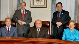 [photo, Board of County Commissioners, Calvert County, Prince Frederick, Maryland]