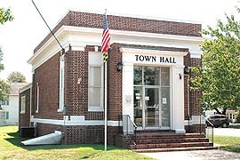 [Town Hall, 100 North Main St., Hebron, Maryland]